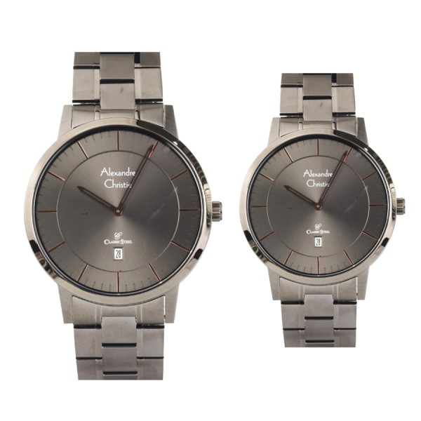 Alexandre Christie AC 8639 Full Grey Couple